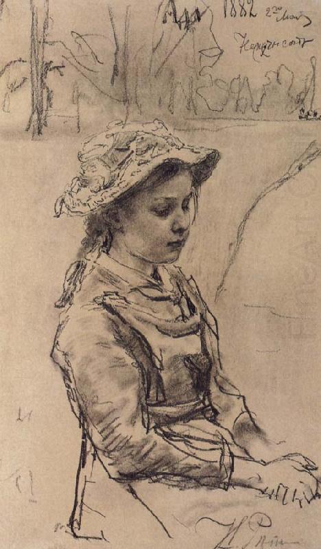 Ada girl, Ilia Efimovich Repin